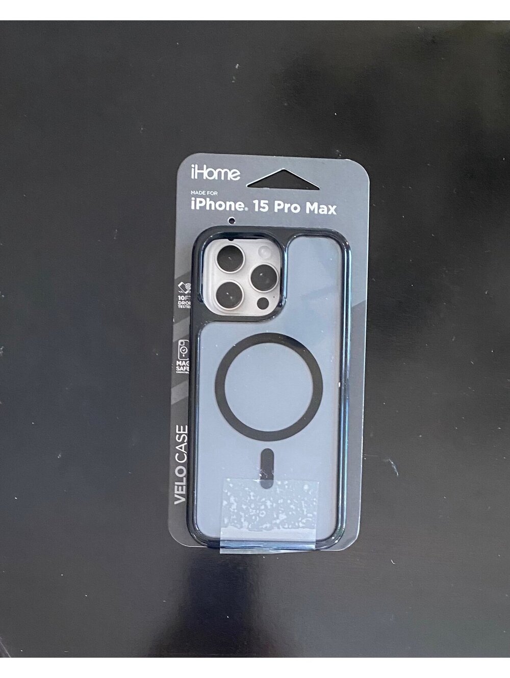 iHome Case for iPhone 15 Pro Max Black